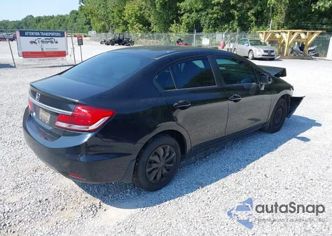 2013 Honda Civic Lx from USA, damaged, VIN 19XFB2F55DE087152